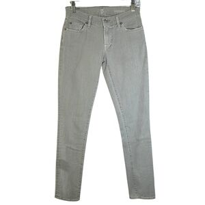 7 For All Mankind Roxanne Skinny Ankle Jeans taupe/gray denim women’s 27